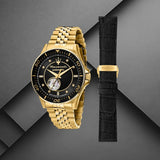 Buy Shop Maserati SFIDA Special Edition Automatic Black Dial Gold Steel Strap Watch for Men - R8823140012 USA Online
