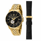 Buy Shop Maserati SFIDA Special Edition Automatic Black Dial Gold Steel Strap Watch for Men - R8823140012 USA Online