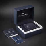 Buy Shop Maserati SFIDA Special Edition Automatic Blue Dial Silver Steel Strap Watch for Men - R8823140013 USA Online