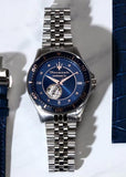Buy Shop Maserati SFIDA Special Edition Automatic Blue Dial Silver Steel Strap Watch for Men - R8823140013 USA Online
