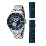 Buy Shop Maserati SFIDA Special Edition Automatic Blue Dial Silver Steel Strap Watch for Men - R8823140013 USA Online