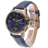 Buy Shop Maserati Sorpasso Chronograph Blue Dial Blue Leather Strap Watch for Men - R8871624009 USA Online