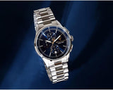 Buy Shop Maserati Sorpasso Chronograph Blue Dial Silver Steel Strap Watch for Men - R8873624004 USA Online