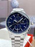 Buy Shop Maserati Sorpasso Chronograph Blue Dial Silver Steel Strap Watch for Men - R8873624004 USA Online