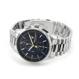 Buy Shop Maserati Sorpasso Chronograph Blue Dial Silver Steel Strap Watch for Men - R8873624004 USA Online