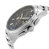 Buy Shop Maserati Sorpasso Chronograph Blue Dial Silver Steel Strap Watch for Men - R8873624004 USA Online