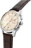 Buy Shop Maserati Sorpasso Chronograph White Dial Brown Leather Strap Watch for Men - R8871624010 USA Online
