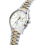 Buy Shop Maserati Sorpasso Chronograph White Dial Two Tone Steel Strap Watch for Men - R8873624003 USA Online