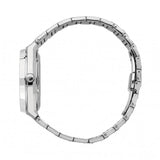 Buy Shop Maserati Stile 3H White Dial Silver Steel Strap Watch For Men - R8853142005 USA Online