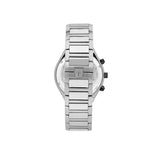 Buy Shop Maserati Stile Chronograph Black Dial Silver Steel Strap Watch For Men - R8873642004 USA Online