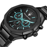 Buy Shop Maserati Stile Aqua Edition Chronograph Stainless Steel Watch For Men - R8873644001 USA Online