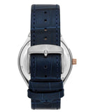 Buy Shop Maserati Stile Automatic Limited Edition White Dial Blue Leather Strap Watch For Men - R8821142001 USA Online