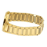 Buy Shop Maserati Stile Black Dial Gold Steel Strap Watch For Men - R8853142004 USA Online