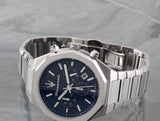 Buy Shop Maserati Stile Blue Dial Silver Steel Strap Watch For Men - R8873642006 USA Online