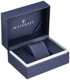 Buy Shop Maserati Stile Chronograph Black Dial Silver Steel Strap Watch For Men - R8873642010 USA Online