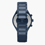 Buy Shop Maserati Stile Chronograph Blue Dial Blue Steel Strap Watch For Men - R8873642008 USA Online