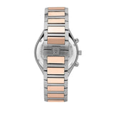 Buy Shop Maserati Stile Chronograph Blue Dial Rose Gold Two Tone Strap Watch For Men - R8873642002 USA Online