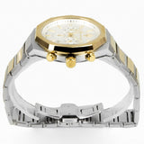 Buy Shop Maserati Stile Chronograph White Dial Two Tone Steel Strap Watch For Men - R8873642009 USA Online