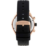 Buy Shop Maserati Stile Skeleton Chronograph Black Dial Black Silicone Strap Watch for Men - R8871642003 USA Online