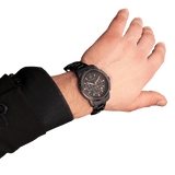 Buy Shop Maserati Successo 44mm Black Dial Black Steel Strap Watch For Men - R8873621014 USA Online