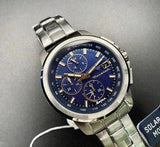 Buy Shop Maserati Successo 44mm Solar Blue Stainless Steel Watch For Men - R8873645004 USA Online