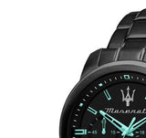 Buy Shop Maserati Successo Aqua Edition Black Dial Stainless Steel Strap Watch For Men - R8873644003 USA Online