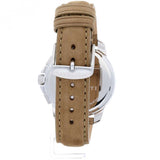 Buy Shop Maserati Successo Black Dial Beige Leather Strap Watch For Men - R8851121004 USA Online