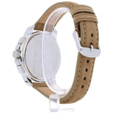 Buy Shop Maserati Successo Black Dial Beige Leather Strap Watch For Men - R8851121004 USA Online