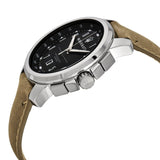 Buy Shop Maserati Successo Black Dial Beige Leather Strap Watch For Men - R8851121004 USA Online