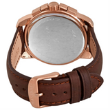 Buy Shop Maserati Successo Brown Dial Brown Leather Strap Watch For Men - R8871621004 USA Online