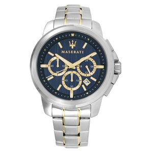 Buy Shop Maserati Successo Chronograph 44mm Stainless Steel Watch For Men - R8873621008 USA Online