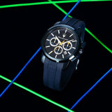 Buy Shop Maserati Successo Chronograph Blue Dial Blue Rubber Strap Watch for Men - R8871621044 USA Online