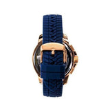 Buy Shop Maserati Successo Chronograph Blue Dial Blue Silicone Strap Watch for Men - R8871621034 USA Online