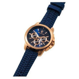 Buy Shop Maserati Successo Chronograph Blue Dial Blue Silicone Strap Watch for Men - R8871621034 USA Online