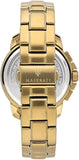 Buy Shop Maserati Successo Chronograph Blue Dial Gold Steel Strap Watch For Men - R8873621021 USA Online