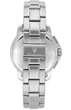 Buy Shop Maserati Successo Chronograph Blue Dial Silver Steel Strap Watch for Men - R8873621037 USA Online