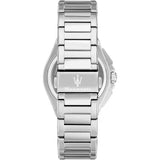 Buy Shop Maserati Successo Chronograph Blue Dial Silver Steel Strap Watch for Men - R8873621037 USA Online