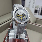 Buy Shop Maserati Successo Chronograph Grey Dial Grey Rubber Strap Watch for Men - R8871621043 USA Online