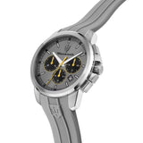 Buy Shop Maserati Successo Chronograph Grey Dial Grey Rubber Strap Watch for Men - R8871621043 USA Online
