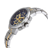 Buy Shop Maserati Successo Chronograph Quartz Blue Dial Silver Steel Strap Watch For Men - R8873621016 USA Online