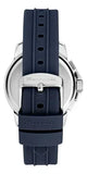 Buy Shop Maserati Successo Chronograph Silver Dial Blue Silicone Strap Watch for Men - R8871621042 USA Online