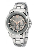 Buy Shop Maserati Successo Chronograph Silver Dial Silver Steel Strap Watch For Men - R8873621004 USA Online