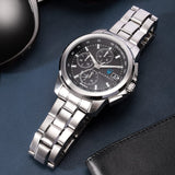 Buy Shop Maserati Successo Solar Edition Black Dial Silver Steel Strap Watch For Men - R8873645003 USA Online
