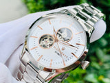 Buy Shop Maserati Tradizione Automatic White Dial Stainless Steel Watch For Men - R8823125001 USA Online