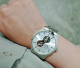 Buy Shop Maserati Tradizione Automatic White Dial Stainless Steel Watch For Men - R8823125001 USA Online