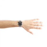 Buy Shop Maserati Tradizione Black Dial Silver Steel Strap Watch For Men - R8853125002 USA Online