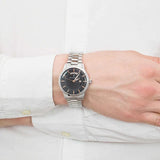 Buy Shop Maserati Tradizione Black Dial Silver Steel Strap Watch For Men - R8853125002 USA Online
