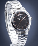 Buy Shop Maserati Tradizione Black Dial Silver Steel Strap Watch For Men - R8853125002 USA Online