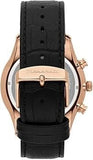 Buy Shop Maserati Tradizione Chronograph Black Dial Black Leather Strap Watch for Men - R8871646001 USA Online