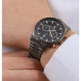 Buy Shop Maserati Tradizione Chronograph Black Dial Black Steel Strap Watch for Men - R8873646001 USA Online